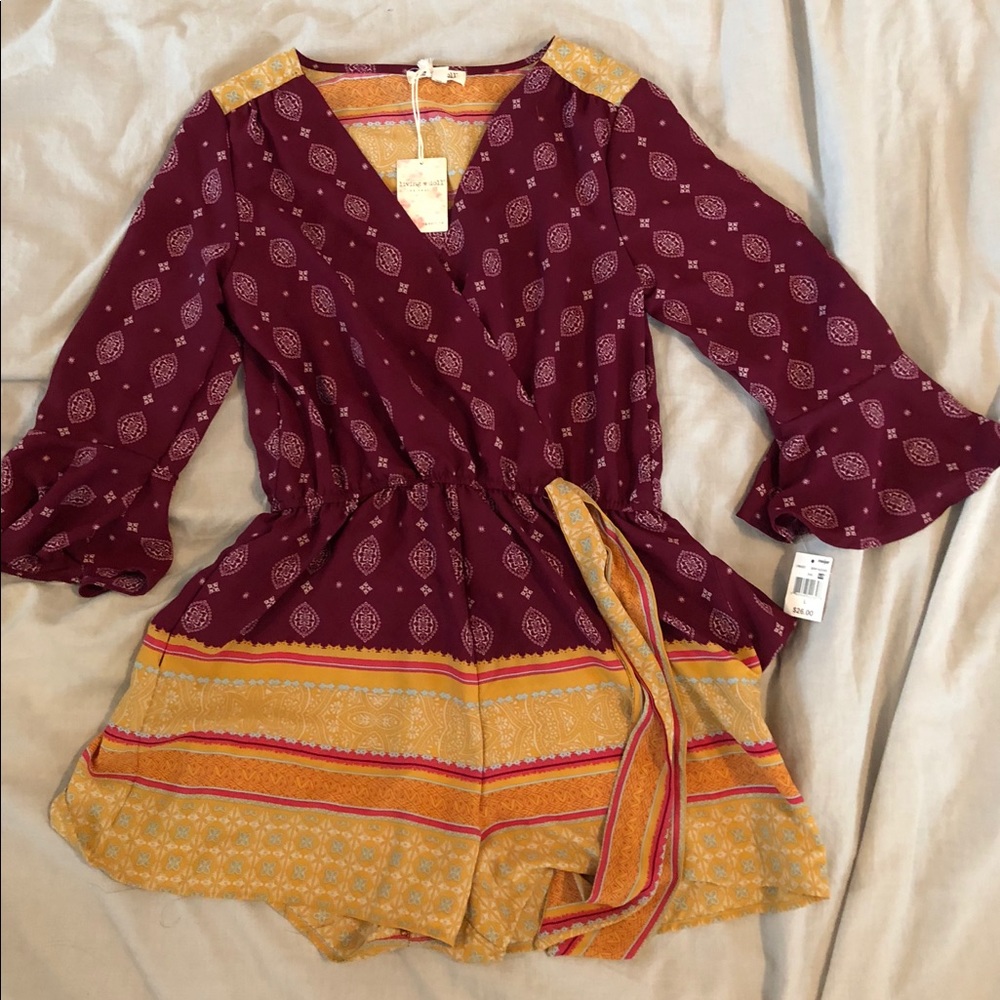 Flowy Long Sleeved Romper